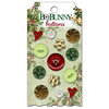 Bo Bunny Press - Father Christmas Collection - Buttons