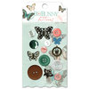 Bo Bunny Press - Gabrielle Collection - Buttons