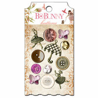 Bo Bunny Press - Little Miss Collection - Buttons