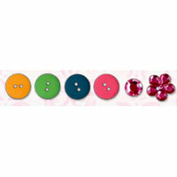 Bo Bunny Press - Love Shack Collection - Buttons and Bling