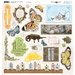 Bo Bunny - Country Garden Collection - 12 x 12 Chipboard Stickers