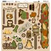 Bo Bunny - Camp-A-Lot Collection - 12 x 12 Chipboard Stickers