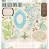 Bo Bunny - Welcome Home Collection - 12 x 12 Chipboard Stickers