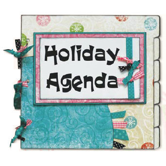 Bo Bunny Press - Our Holiday Agenda - Layout Project Kit