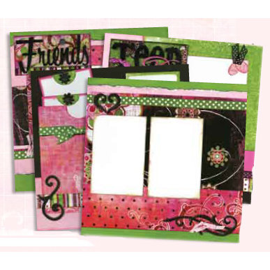 Bo Bunny Press - Teen Chic Collection - Layouts Class Kit