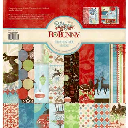 Bo Bunny Press - Blitzen Collection - Christmas - 12 x 12 Collection Pack