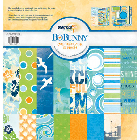 Bo Bunny Press - Barefoot and Bliss Collection - 12 x 12 Collection Pack