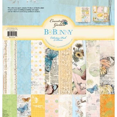 Bo Bunny Press - Country Garden Collection - 12 x 12 Collection Pack