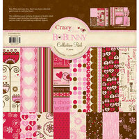 Bo Bunny Press - Crazy Love Collection - Valentine - 12 x 12 Collection Pack