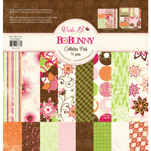Bo Bunny Press - Vicki B Collection - 12 x 12 Collection Pack
