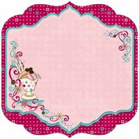 Bo Bunny - Sweet Tooth Collection - 12 x 12 Die Cut Paper - Sweet Tooth