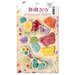 Bo Bunny - Ambrosia Collection - 3 Dimensional Stickers with Jewel Accents
