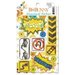 Bo Bunny - On The Go Collection - 3 Dimensional Stickers with Jewel Accents