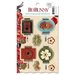 BoBunny - Serenity Collection - 3 Dimensional Stickers with Jewel Accents