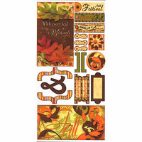 Bo Bunny Press - Fall Festival Collection - Cardstock Stickers - Fall Festival