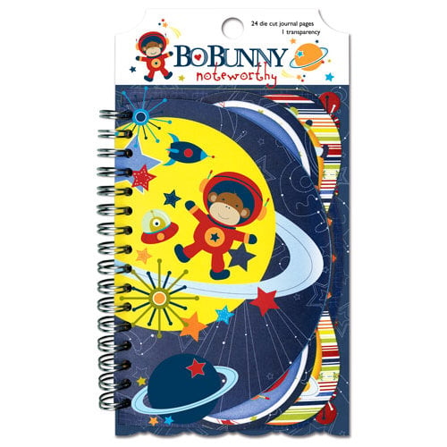 Bo Bunny - Blast Off Collection - Note Worthy Journaling Cards - Blast Off