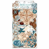 Bo Bunny Press - Snowfall Collection - Note Worthy Journaling Cards