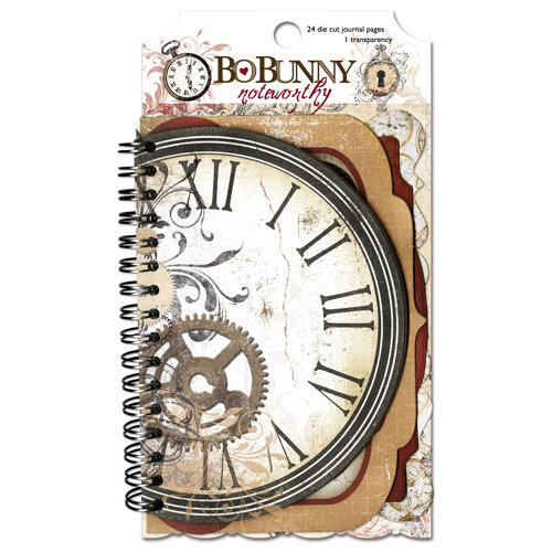 Bo Bunny - Timepiece Collection - Note Worthy Journaling Cards - Timepiece