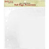 Bo Bunny Press - Page Protectors for the 9x9 Bare Naked Binder - 12 Pack