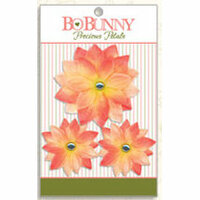 Bo Bunny Press - Precious Petals - Peach Poppy, CLEARANCE