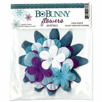 Bo Bunny Press - Snowy Serenade Collection - Flowers