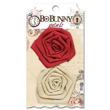 Bo Bunny - Timepiece Collection - Flower Embellishments - Petals