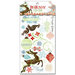 Bo Bunny Press - Blitzen Collection - Christmas - Rub Ons
