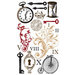 Bo Bunny Press - Timepiece Collection - Rub Ons