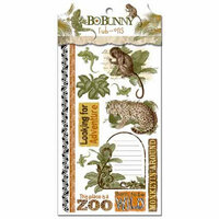 Bo Bunny - Zoology Collection - Rub Ons