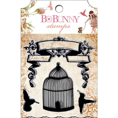 Bo Bunny - Little Miss Collection - Clear Acrylic Stamps