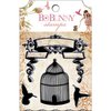 Bo Bunny - Little Miss Collection - Clear Acrylic Stamps
