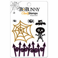 Bo Bunny Press - Boo Crew Collection - Halloween - Clear Acrylic Stamps - Mr. Bones