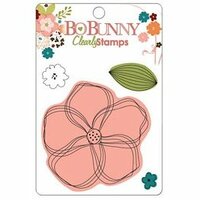 Bo Bunny Press - Olivia Collection - Clear Acrylic Stamps - Olivia