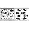 Bo Bunny Press - Stamp and Store Acrylic Stamp - Save This Date, CLEARANCE
