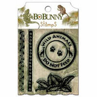 Bo Bunny - Zoology Collection - Clear Acrylic Stamp