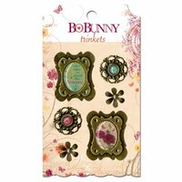 Bo Bunny - Ambrosia Collection - Metal Embellishments - Trinkets