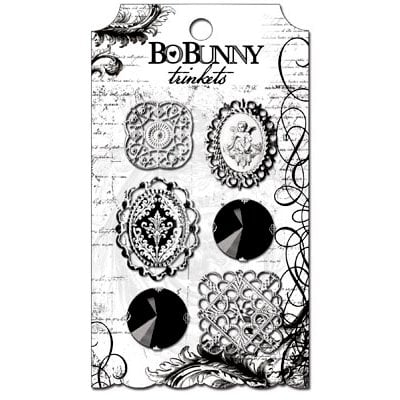 Bo Bunny - Enchanted Collection - Metal Embellishments - Trinkets