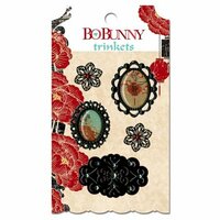 Bo Bunny - Serenity Collection - Metal Embellishments - Trinkets