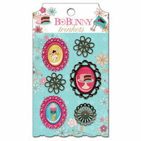 Bo Bunny Press - Sweet Tooth Collection - Metal Embellishments - Trinkets