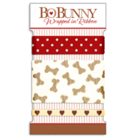 Bo Bunny Press - Wrapped Ribbon - Bad to the Bone, CLEARANCE