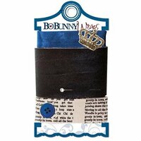 Bo Bunny Press - Cambridge Collection - Ribbon Wraps - Newsprint