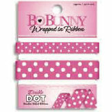 Bo Bunny Press - Double Dot - Wrapped In Ribbon - Pink Punch