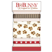 Bo Bunny Press - Wrapped Ribbon - Purr-fect Pet, CLEARANCE