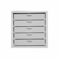 Best Craft Organizer - K2 - Five 2 Inch Storage Drawers for Ikea Kallax(Expedit) Unit