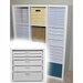 Best Craft Organizer - K4 - One 3 Inch, Two 2 Inch and Three 1 Inch Storage Drawers for Ikea Kallax(Expedit) Unit