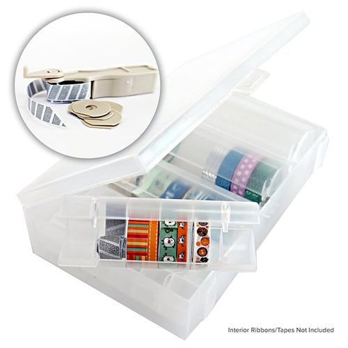 Best Craft Organizer Wall Box Storage System Ribbon Starter Kit