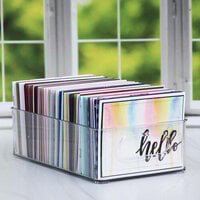 Best Craft Organizer - Acrylic Crate - Small - Clear