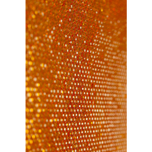 Buckle Boutique - Dazzling Diamond Self Adhesive Sticker Sheet - Orange