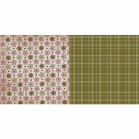 CherryArte - 12x12 Double-Sided Paper - Kitty Lou Collection - Sweet Blossoms, CLEARANCE