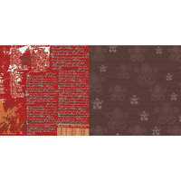 CherryArte - 12x12 Paper - Morocco Collection - Spicey Notes, CLEARANCE